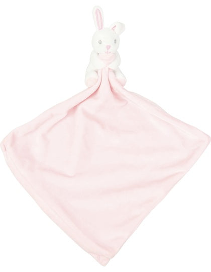 Mumbles Baby Rabbit Comforter With Rattle Pink