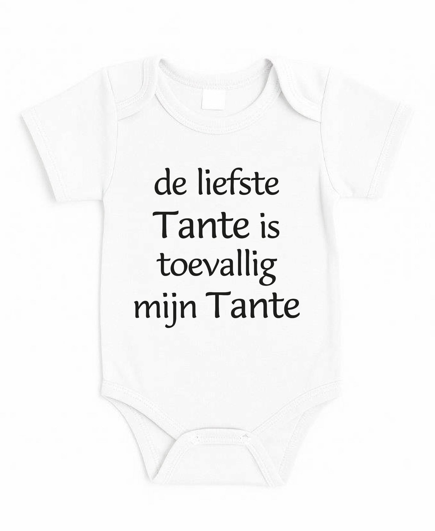 Romper Korte Mouw - De liefste tante is toevallig mijn tante