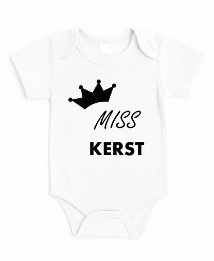 Romper Korte Mouw - Miss kerst