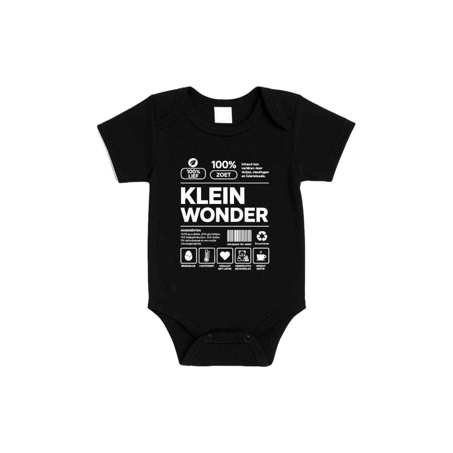 Romper Korte Mouw - Klein Wonder