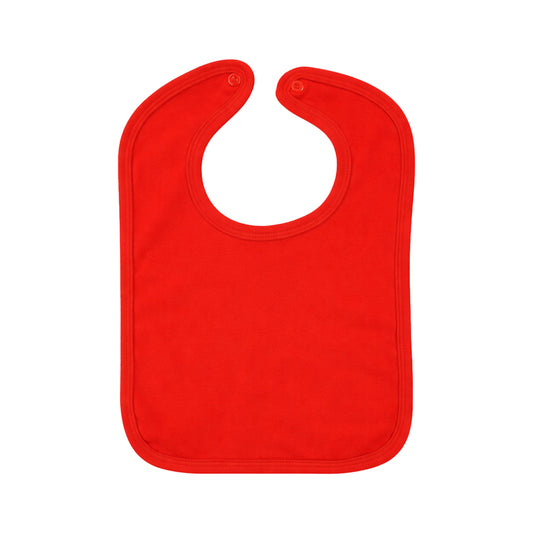 Slabbetje met drukknop