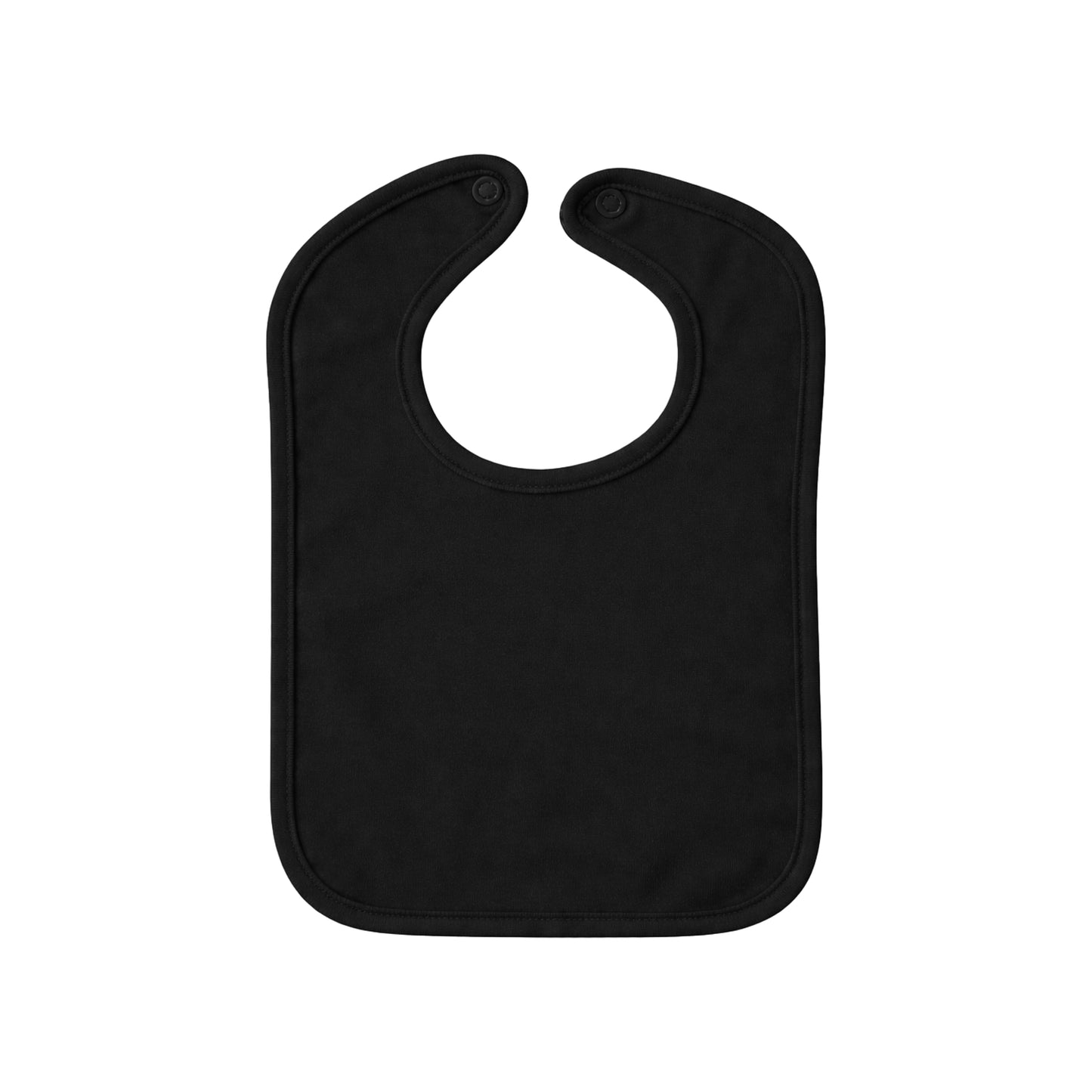 Slabbetje met drukknop