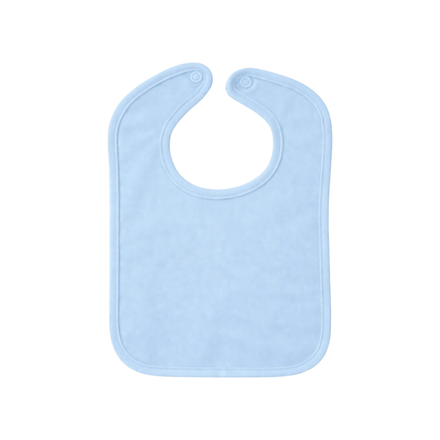 Slabbetje met drukknop