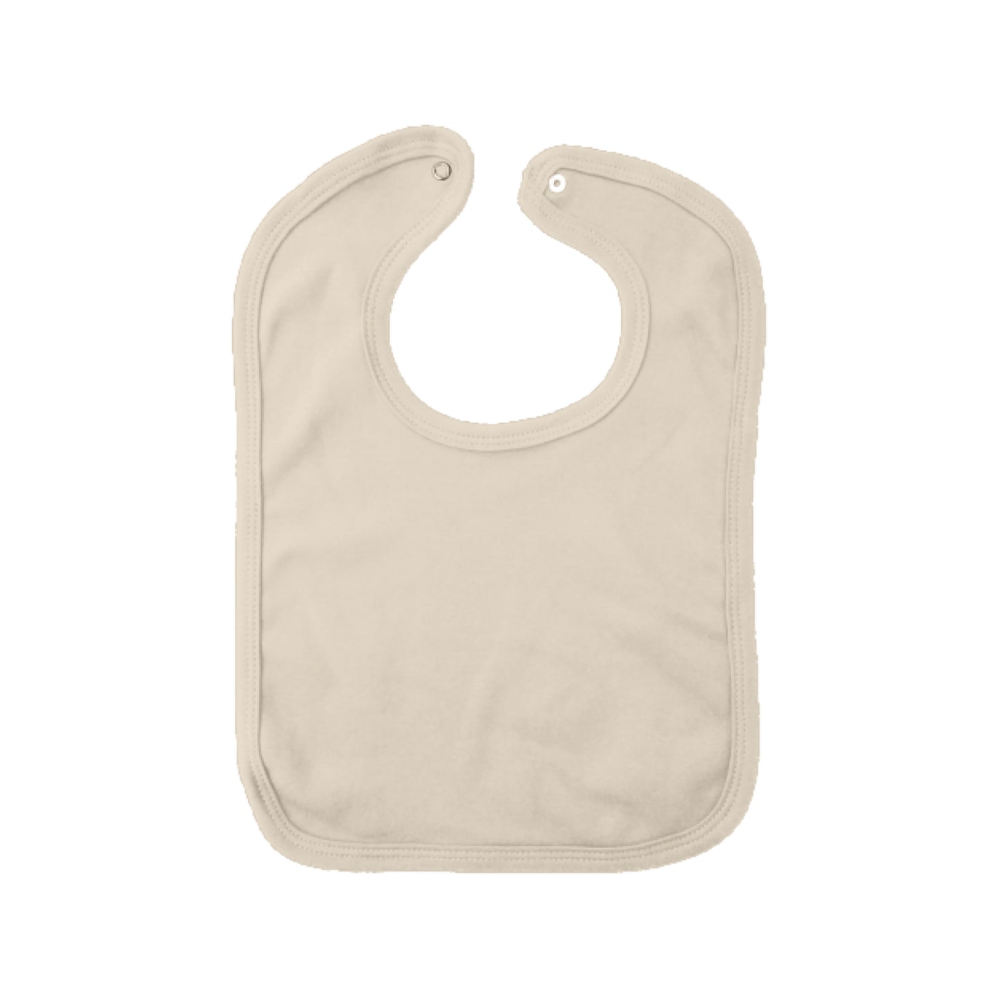 Slabbetje met drukknop