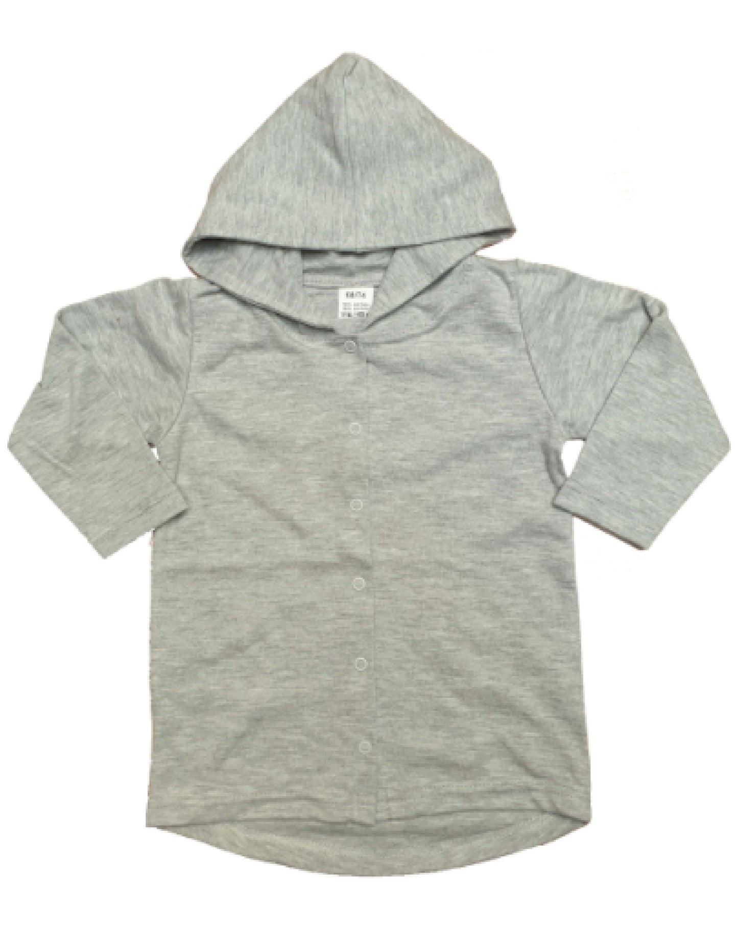 Hoodie met Drukknoopjes