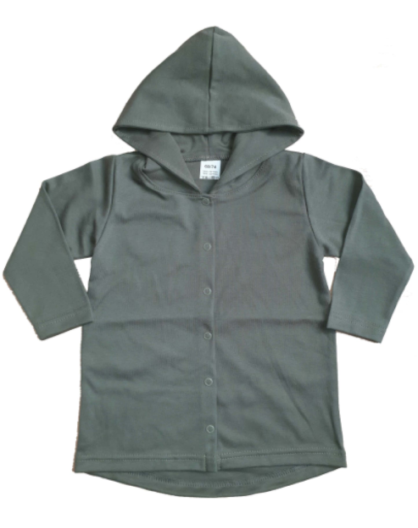 Hoodie Kinder met Drukknoopjes